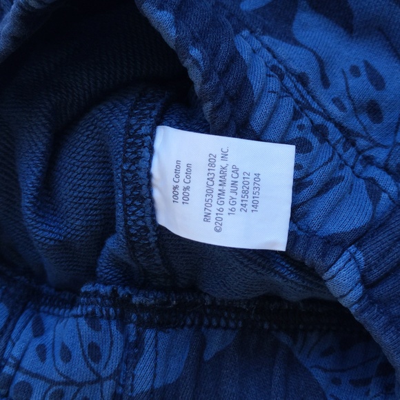 gymboree tropical floral cargo pocket shorts 12-18 months baby toddler boy - Picture 4 of 5